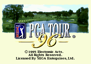 Заставка игры PGA Tour 96